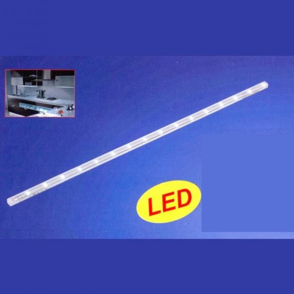 LED-Mini-Lichtleiste, erweiterbar, weißes Licht, 40 cm Länge, modern