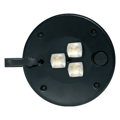 LED-Schreibtischleuchte- Inklusive Power LED - Schwarz/grau