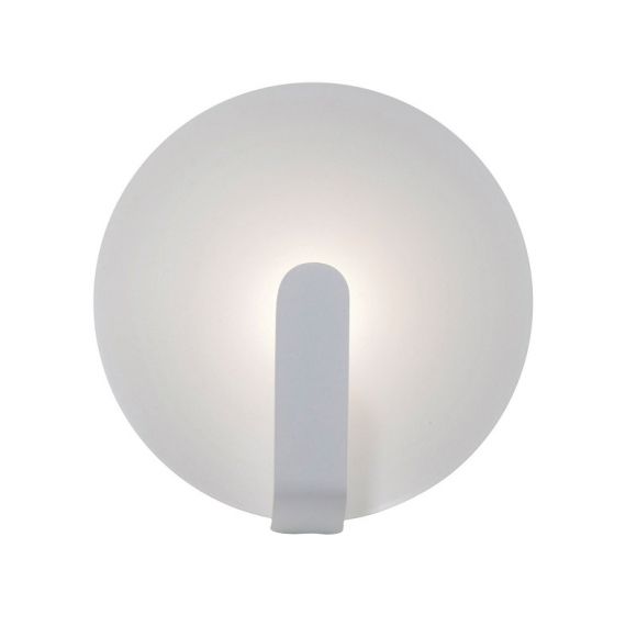 LED-Wandleuchte, indirekter Lichteffekt, aluminium, Ø15cm