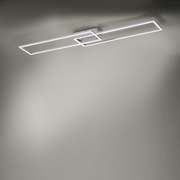 Moderne LED Deckenlampe Iven, 100 x 25 cm