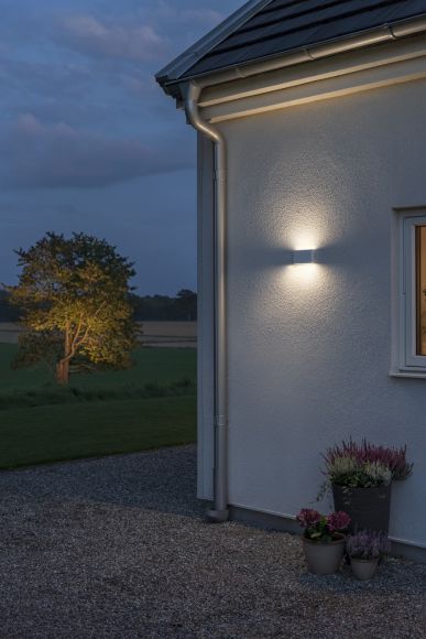 New Chieri  LED Außenwandleuchte - Weiß oder Anthrazit