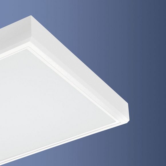 Quadratische Deckenleuchte - Weiß - 62 x 62 cm - für Leuchtstoffröhren geeignet