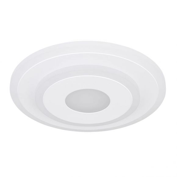 runde LED Deckenleuchte aus Acryl Deckenlampe weiß ø 20 cm