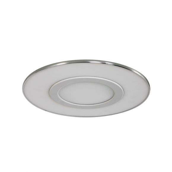 runde LED Deckenleuchte, dimmbar per Fernbedienung, weiß, D= 40 cm, inkl. LED 40W