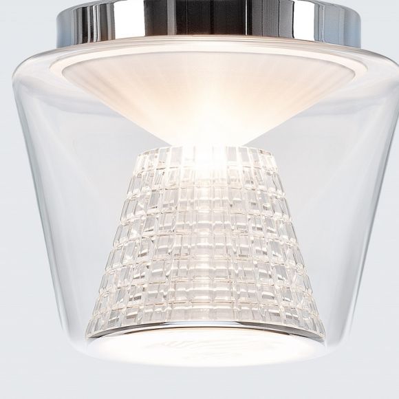 Serien-Lighting Pendelleuchte Annex LED, Kristallglas