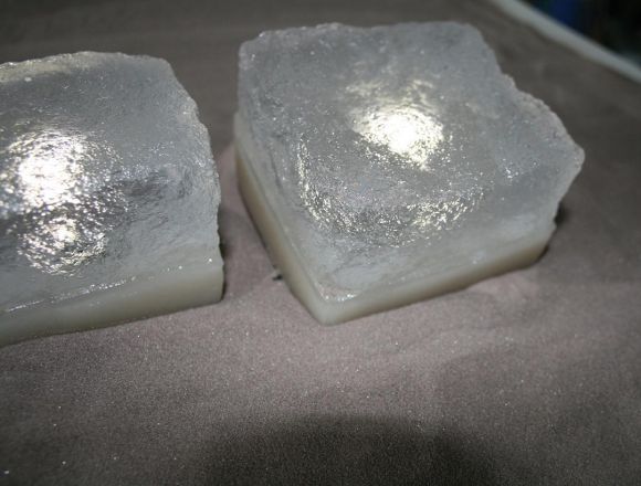 Top Light Pflasterstein Light Stone Cristal 7x9x7cm, LED Weiß 0,3W