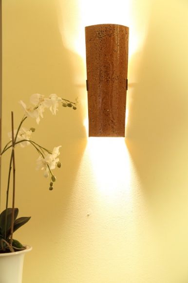 Wandlampe, Dachziegelleuchte, Caramelle, für Innen, 50 cm hoch
