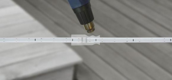 Water-Protection 15 cm - Für LED Stripes - IP44 - transparent
