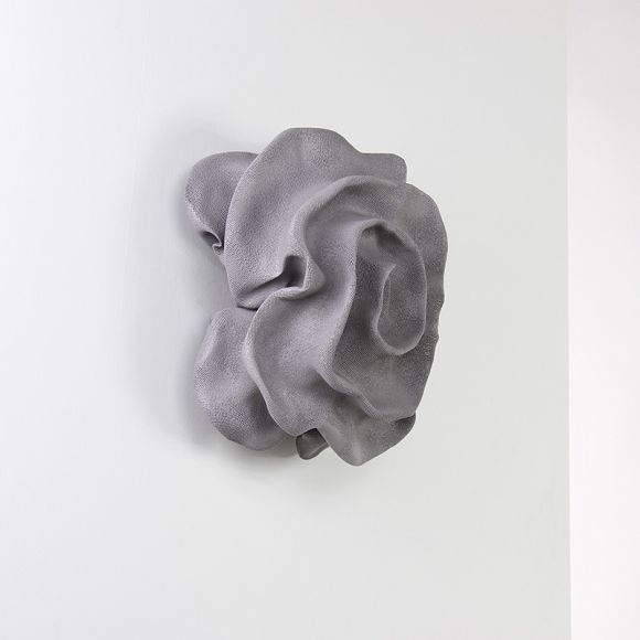 Arturo Alvarez Designer Wandleuchte Nevo in Grau, 36x36cm