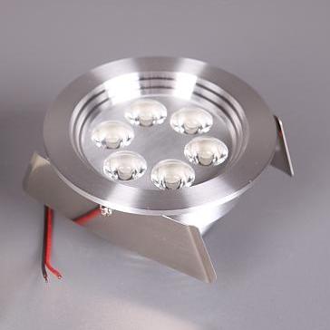 Einbauspot aus Aluminium - 3er-Set - Inklusive LED 6 x 1W warmweiß je Spot - Inklusive Treiber