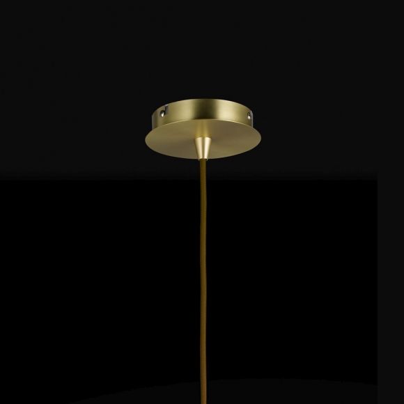 Hufnagel Kugel-Pendelleuchte Bolero in gold 30 cm