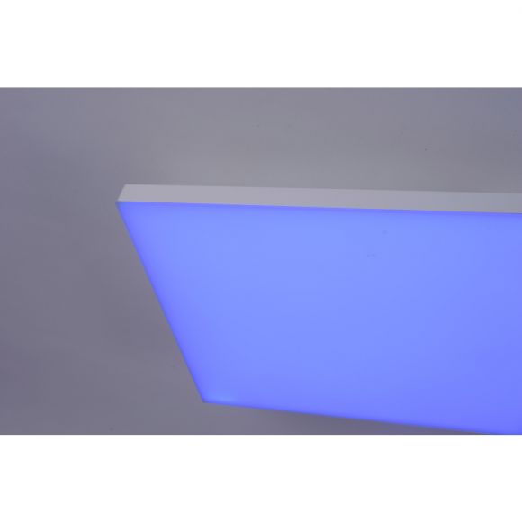 LED Deckenleuchte 45W 120x30cm, Smart Home, CCT RGBW per Fernbedienung