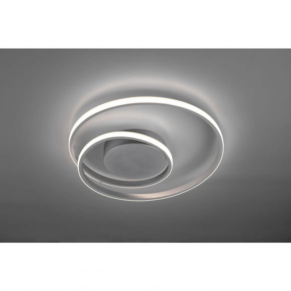LED Deckenleuchte matt runde Deckenlampe weiß ø 39 cm