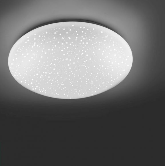 LED Deckenleuchte, Sternenhimmel, rund, warmweiß, D=25 o. 35cm