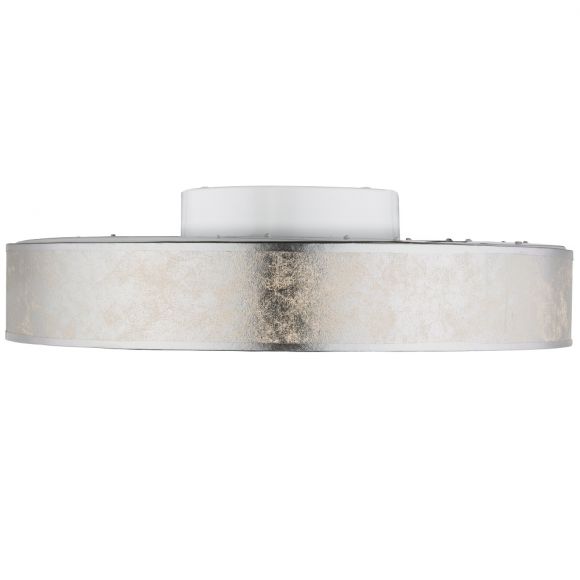 LED-Deckenleuchte Amy silber metallic, Ø 30 cm