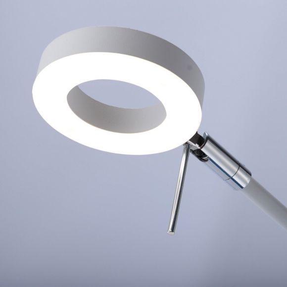 LED-Leseleuchte in Weiß oder Aluminiumfarben