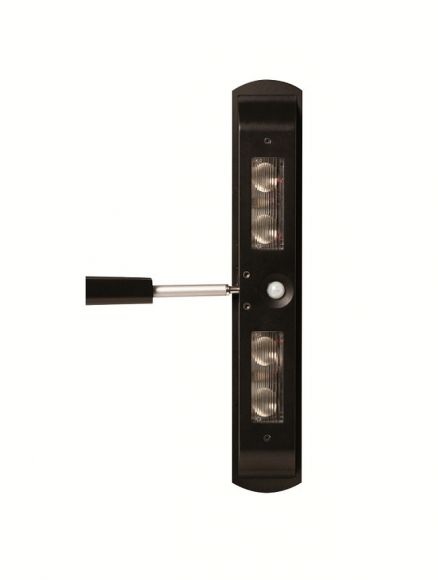 LED-Schreibtischleuchte für Bildschirmarbeitsplätze, Schwarz
