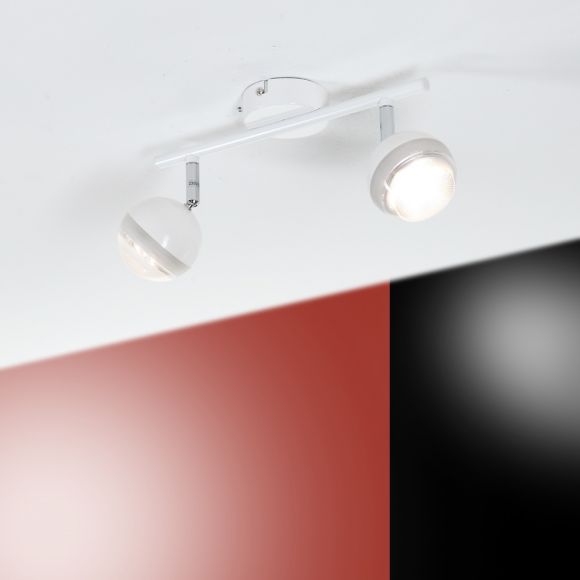 LED-Strahlerserie - 2-flammig - in 2 Farben