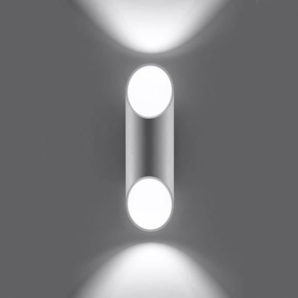 LED-Wandleuchte Penne in weiß, 30 cm