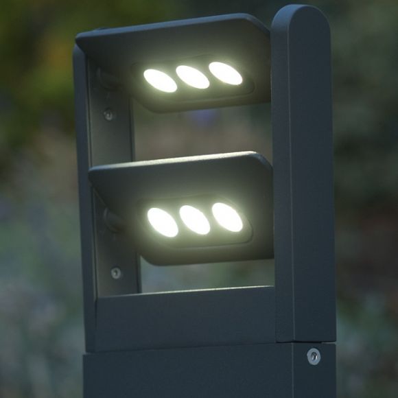 LED-Wegeleuchte, 6x3Watt , Lichtfarbe neutralweiß