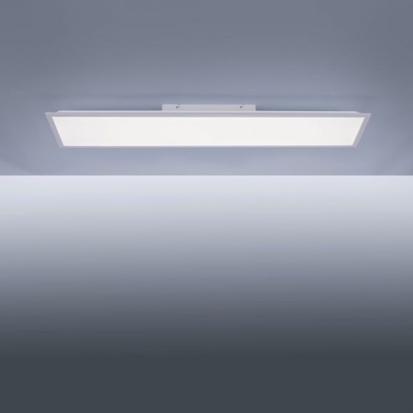rechteckiges LED Deckenpanel 120x30 cm mit Fernbedienung CCT, LED 36W dimmbar