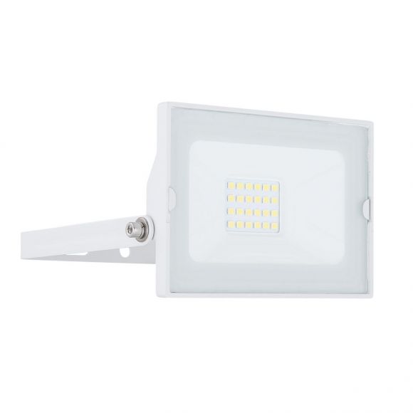 schwenkbarer und höhenverstellbarer LED Strahler aus Aluminiumdruckguss weiß kaltweißes IP65 11 x 8 cm