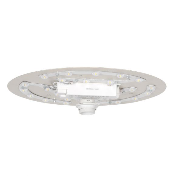 Smart Home runde LED Deckenleuchten 24-flammige Deckenlampe beige ø 50 cm 50 x 34 cm