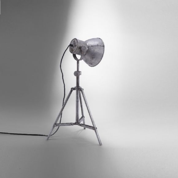 Stehleuchte, Tischleuchte Samia, Höhe 85cm, LED möglich, höhenverstellbar