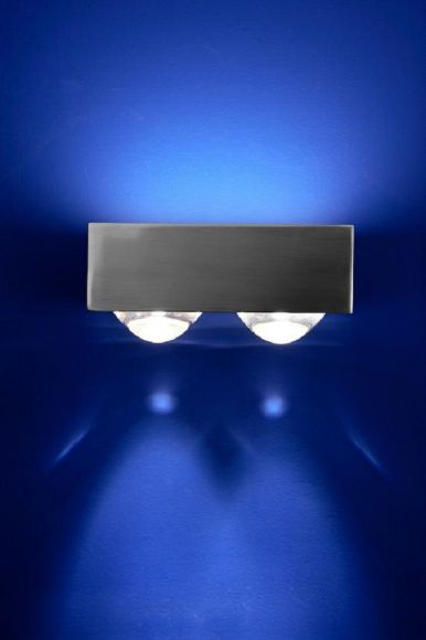Top Light Wandleuchte Focus 150 2 x Linse/Glas - 2 Oberflächen