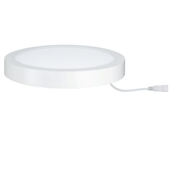Weiße LED Deckenleuchte rund, LED Panel mit gleichmäßigem warmweißen , sehr hellem Licht, D=17cm o. 22,5cm o. 30cm