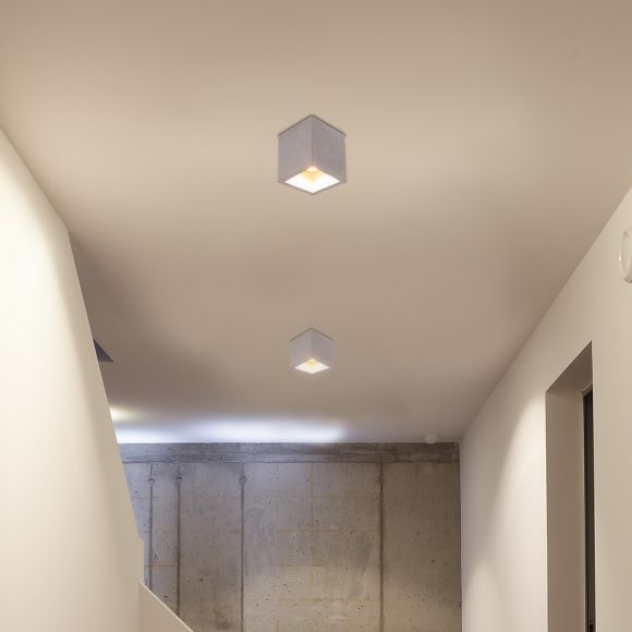 Design LED Decken Leuchte Arbeits Zimmer Spot Würfel Strahler Lampe schwenkbar 