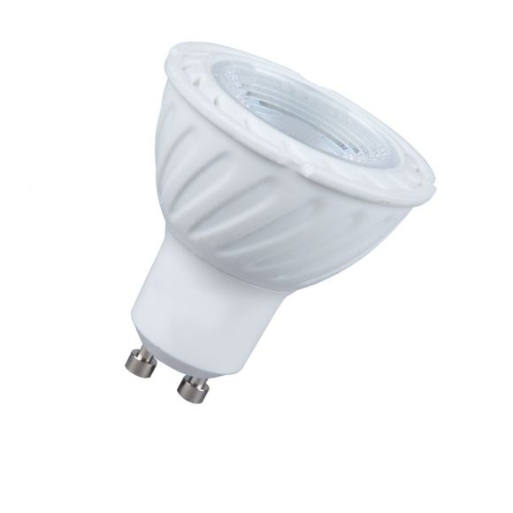 kleine LED Edelstahl Aufbauleuchte rund, H 9,2 cm, inkl LED 7W warmweiß, Deckenleuchte