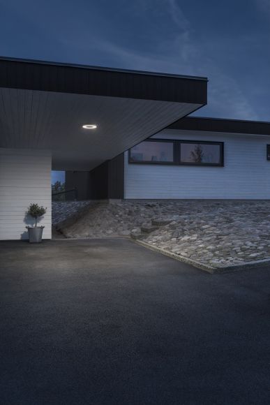 LED Außenleuchte New Carrara dimmbar und einstellbare Lichtfarbe