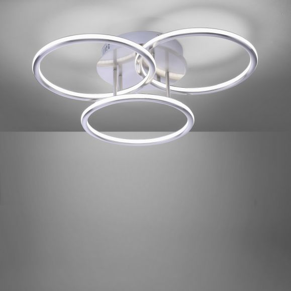 LED Deckenleuchte Smart Home, Q®-NEVIO, ZigBee, Alexa tauglich, D= 56cm