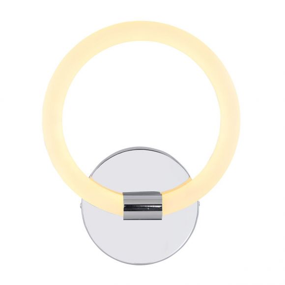 LED Wandleuchte Ring Wandlampe weiß