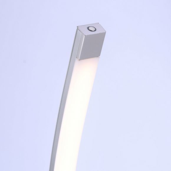 LED-Stehleuchte Bella, 149 cm hoch, gebogen