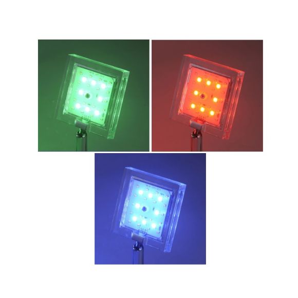 LED-Tischleuchte mit RGB / dimmbar / Fernbedienung