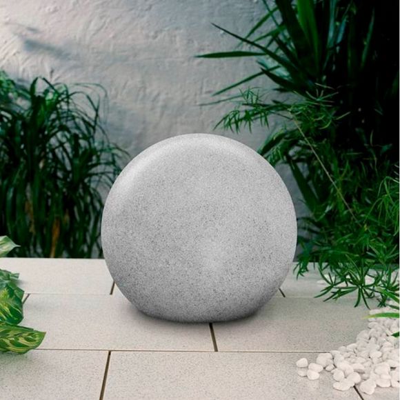 Moonlight Halbkugel Granit-Optik dunkel, flexibel, Ø75cm
