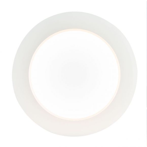 runde LED Einbauleuchte satiniert flach starr Ausschnitt DM: 15-18cm ø 187 cm