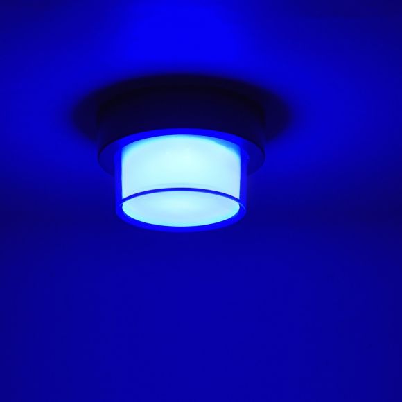 Smart Home LED Außenwandleuchte Q®-Erik rund