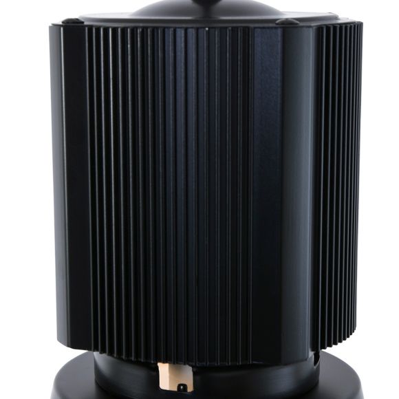höhenverstellbare E27 Pendelleuchte im Industrie-Stil rund, schwarz, 1-flammig mit Schnur | Hängeleuchte, Pendellampe
