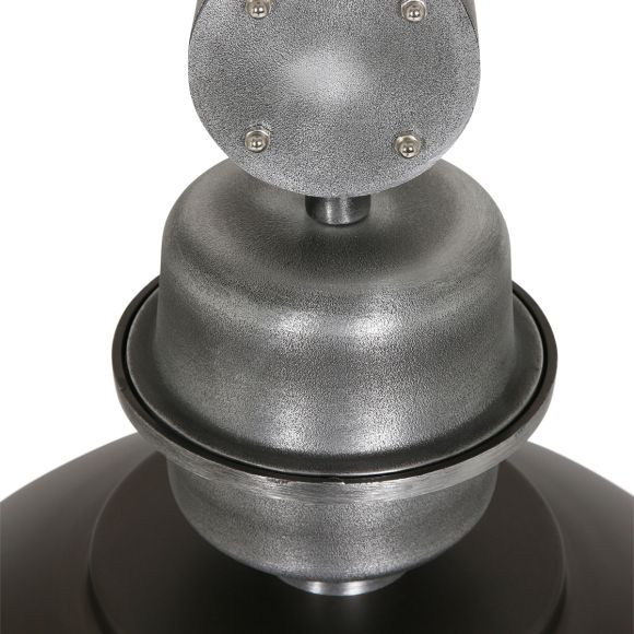 Industrie-Stil Pendelleuchte mit Metallschirm, D= 42 cm, in 7 Farben, 1-flammig, E27