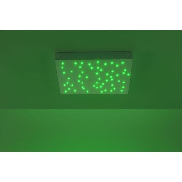 quadratisches LED Deckenpanel 36x36cm mit Fernbedienung, CCT RGB, 10W
