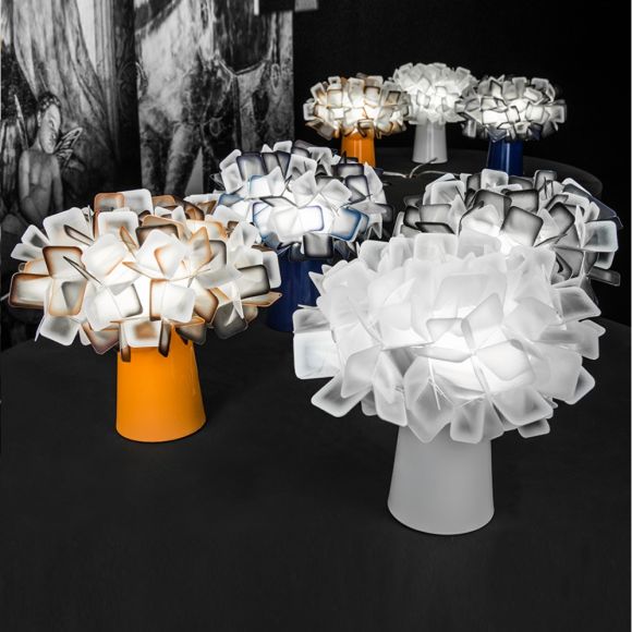 Slamp Designerleuchte Clizia Table orange