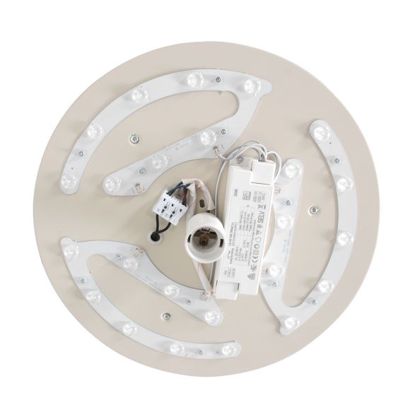 Smart Home runde LED Deckenleuchten 24-flammige Deckenlampe weiß ø 50 cm 50 x 34 cm