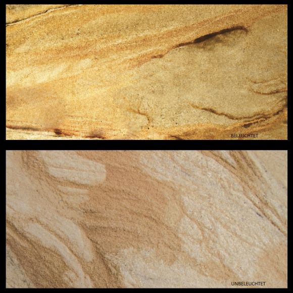 Epstein Sahara Würfel mit Sandsteinbeschichtung, 2 Größen