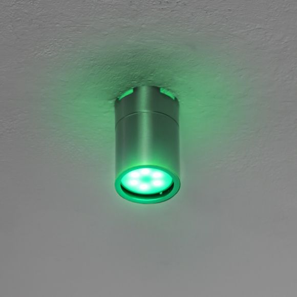 LED Deckenleuchte, rund, RGB Farbwechsel, inkl. Fernbedienung