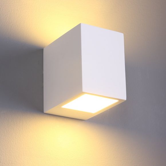 Wandlampe LED Flur Leuchten Schlaf Wohn Zimmer Lampen Up and Down Filter gelb