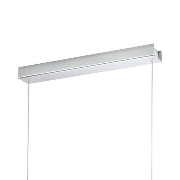 Liin LED-Pendelleuchte Anax CC Color Change, 168 cm, Artic Silver, Brilliance