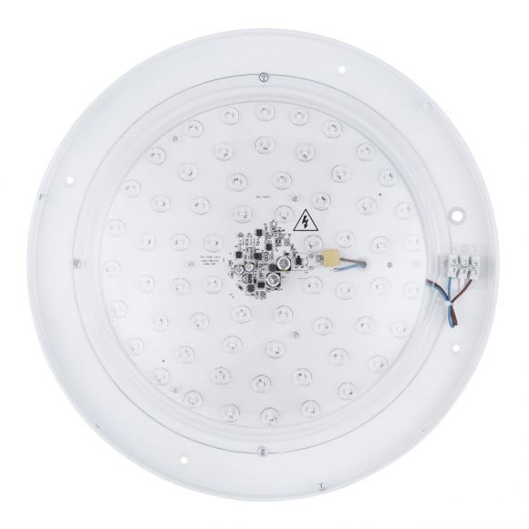 runde LED Deckenleuchte mit CCT-Lichtfarbsteuerung & Fernbedienung & Memory Funktion Deckenlampe weiß ø 385 cm